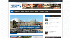 Desktop Screenshot of biznews.com.mx