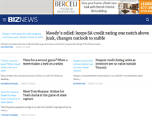 Tablet Screenshot of biznews.com